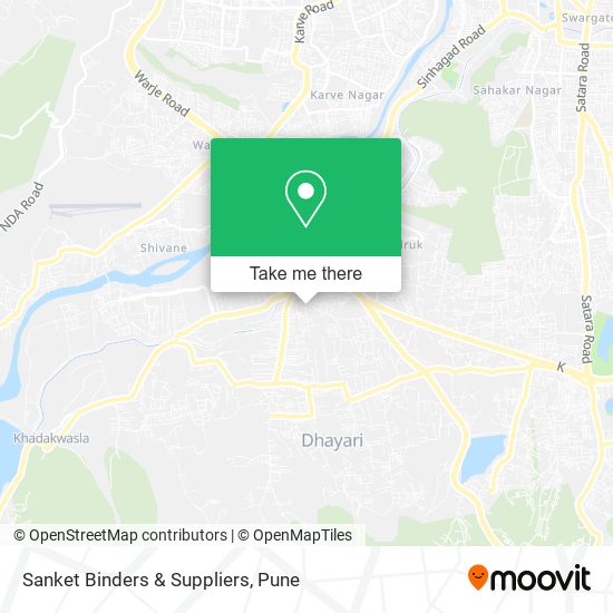 Sanket Binders & Suppliers map