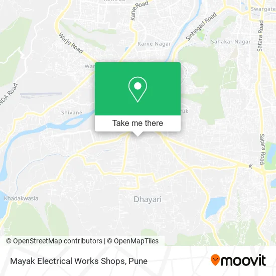 Mayak Electrical Works Shops map