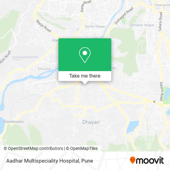 Aadhar Multispeciality Hospital map
