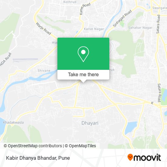 Kabir Dhanya Bhandar map