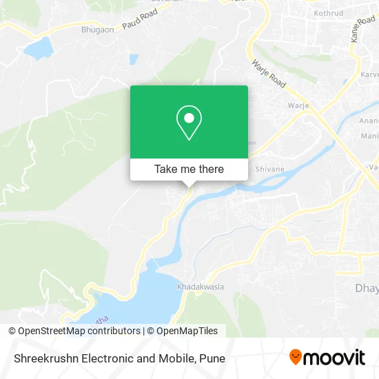 Shreekrushn Electronic and Mobile map