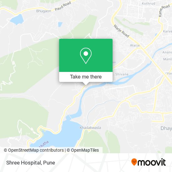 Shree Hospital map