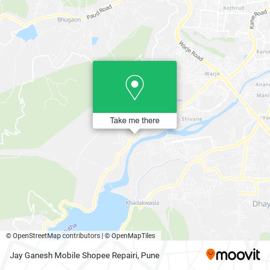 Jay Ganesh Mobile Shopee Repairi map