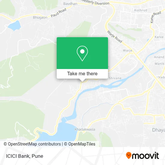 ICICI Bank map