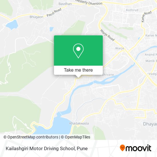 Kailashgiri Motor Driving School map
