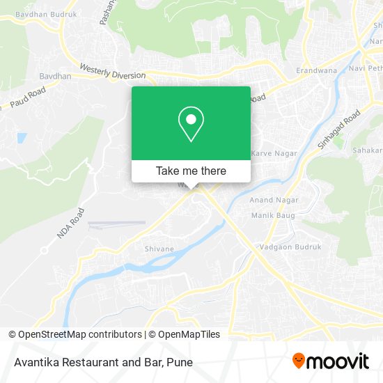 Avantika Restaurant and Bar map