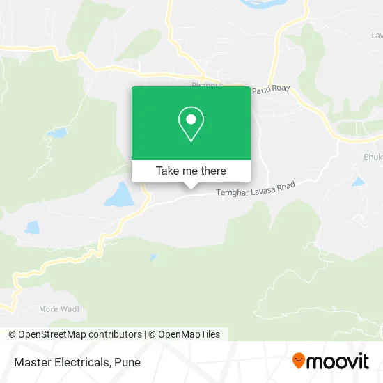 Master Electricals map
