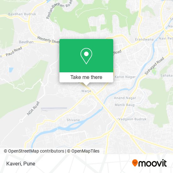 Kaveri map
