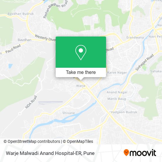 Warje Malwadi Anand Hospital-ER map