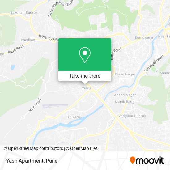 Yash Apartment map