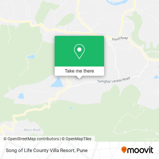 Song of Life County Villa Resort map