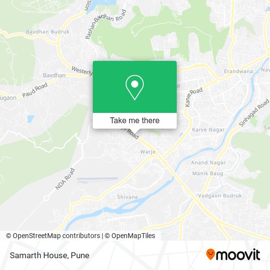 Samarth House map