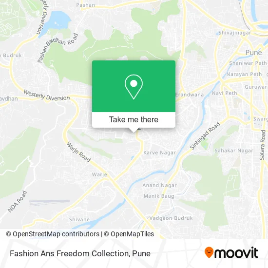 Fashion Ans Freedom Collection map
