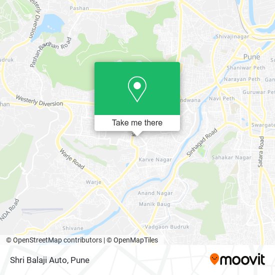 Shri Balaji Auto map