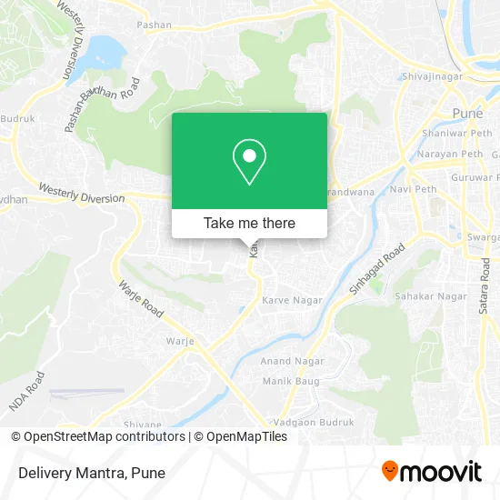 Delivery Mantra map