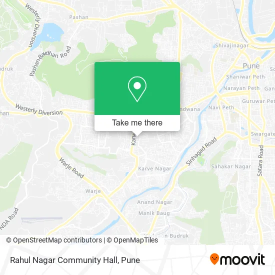 Rahul Nagar Community Hall map