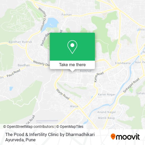 The Pcod & Infertility Clinic by Dharmadhikari Ayurveda map