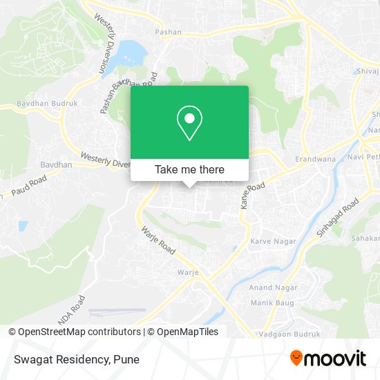 Swagat Residency map