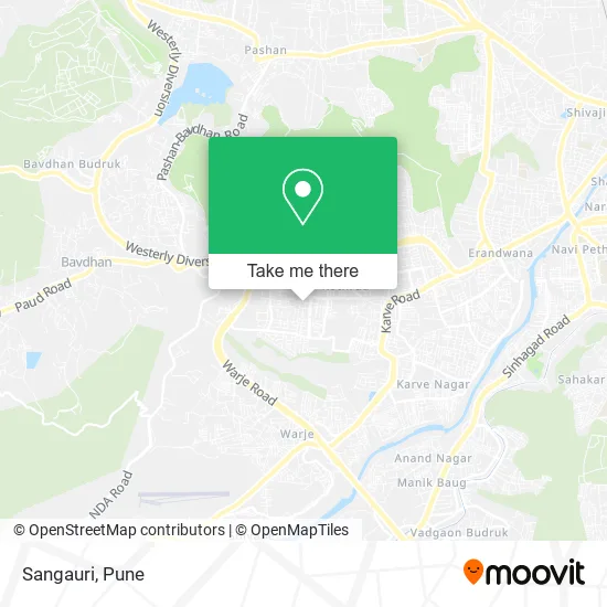 Sangauri map