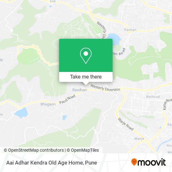 Aai Adhar Kendra Old Age Home map