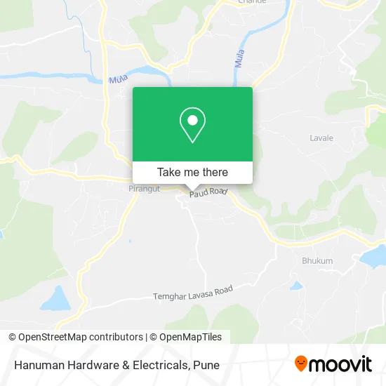 Hanuman Hardware & Electricals map