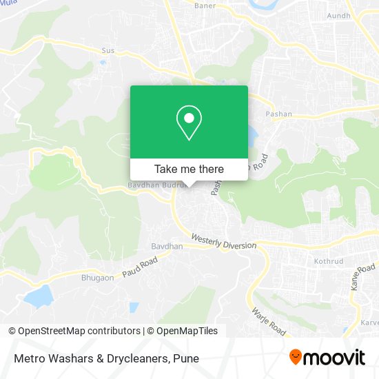 Metro Washars & Drycleaners map