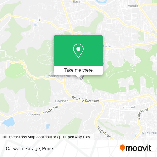 Carwala Garage map