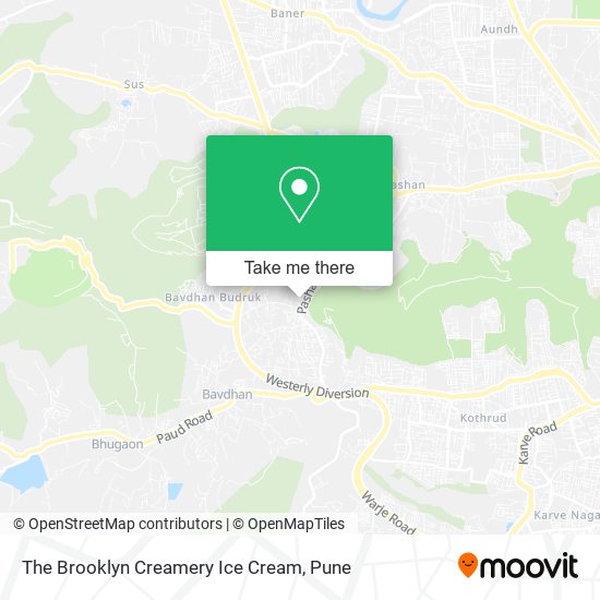 The Brooklyn Creamery Ice Cream map