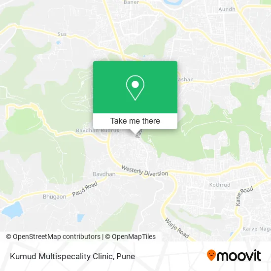 Kumud Multispecality Clinic map