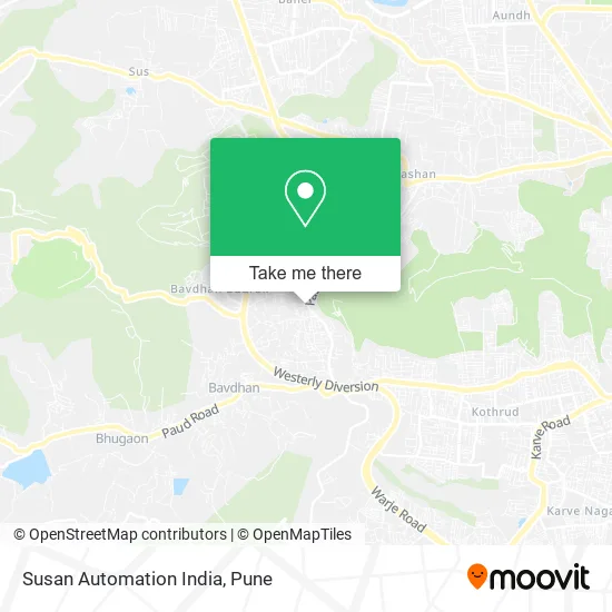 Susan Automation India map