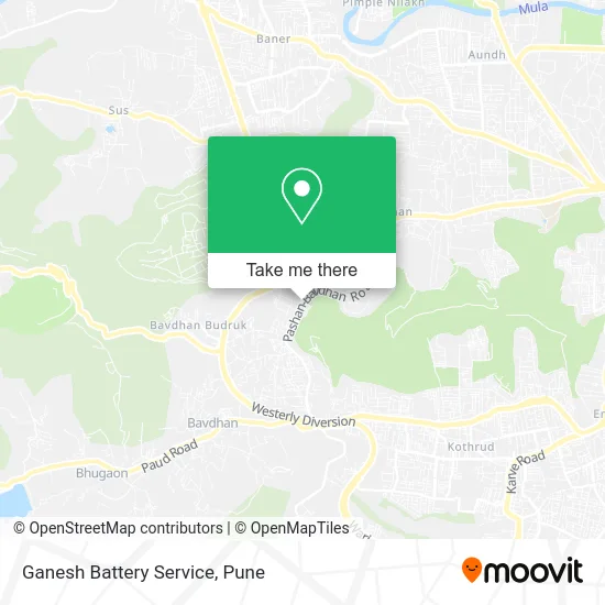 Ganesh Battery Service map