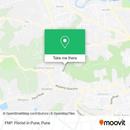 FNP: Florist in Pune map