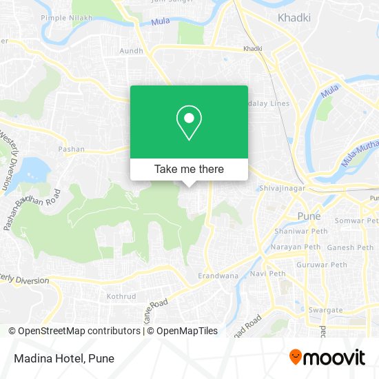 Madina Hotel map