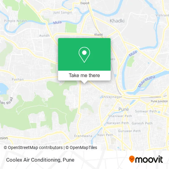 Coolex Air Conditioning map