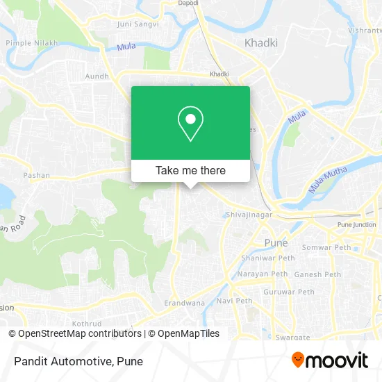 Pandit Automotive map