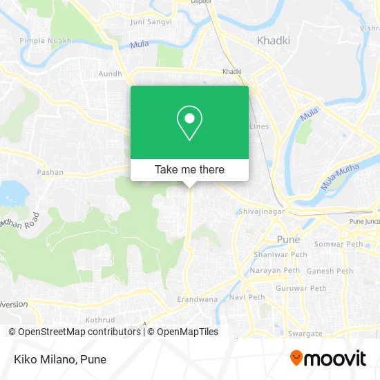 Kiko Milano map