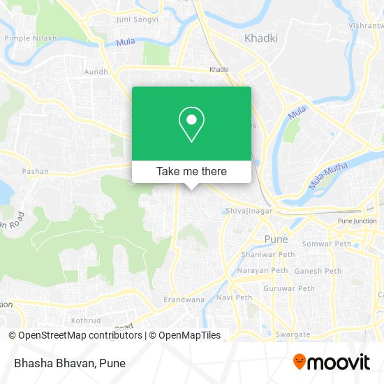 Bhasha Bhavan map