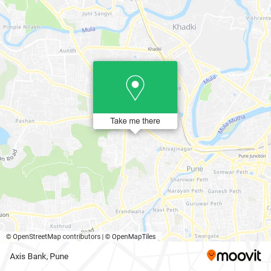 Axis Bank map
