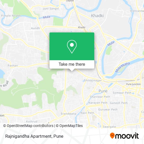 Rajnigandha Apartment map