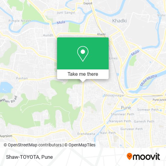 Shaw-TOYOTA map