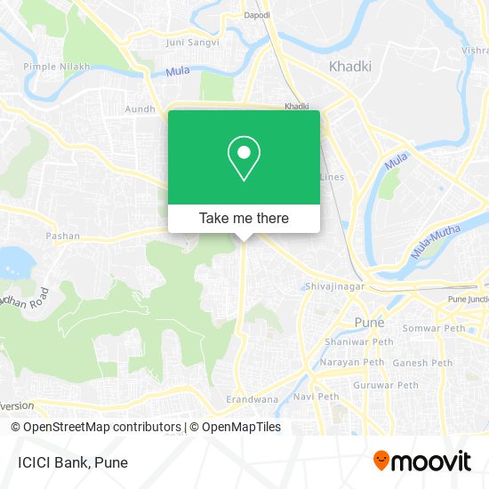 ICICI Bank map