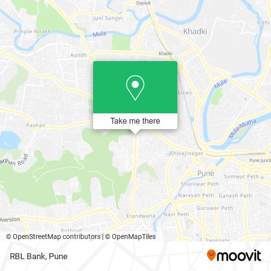 RBL Bank map