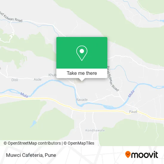 Muwci Cafeteria map