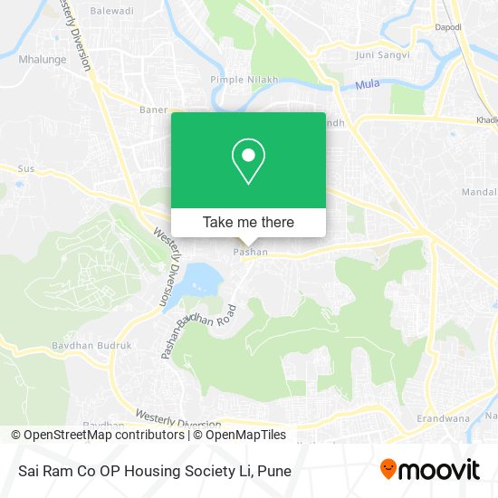 Sai Ram Co OP Housing Society Li map