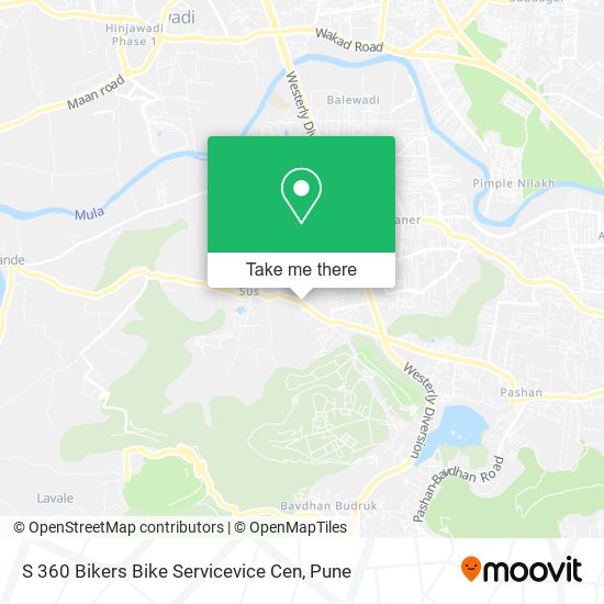 S 360 Bikers Bike Servicevice Cen map