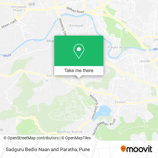 Sadguru Bedis Naan and Paratha map