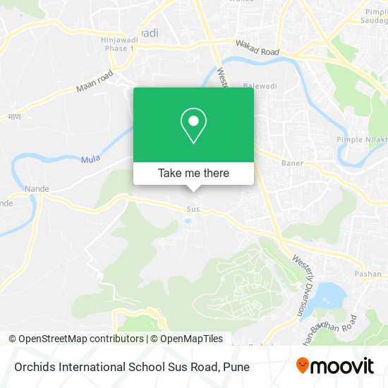 Orchids International School Sus Road map