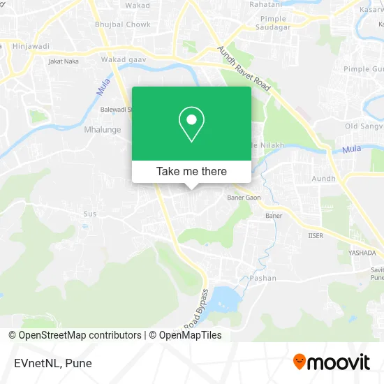 EVnetNL map