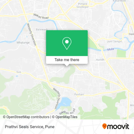 Prathvi Seals Service map