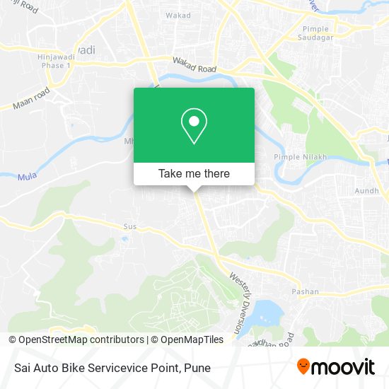 Sai Auto Bike Servicevice Point map